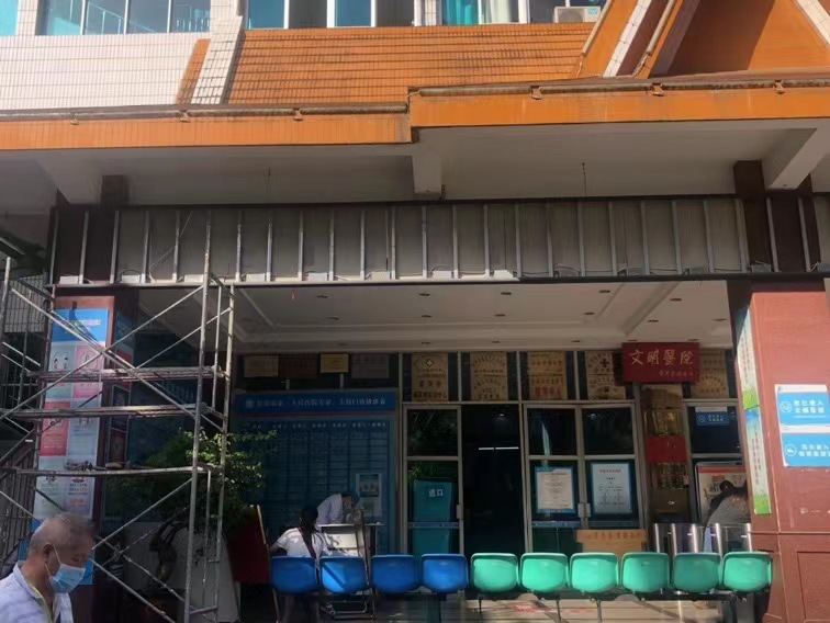景洪市人民医院户外P10单色电子屏更换维修工程